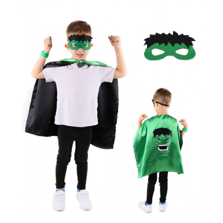 Kostým Hulk – plášť s maskou